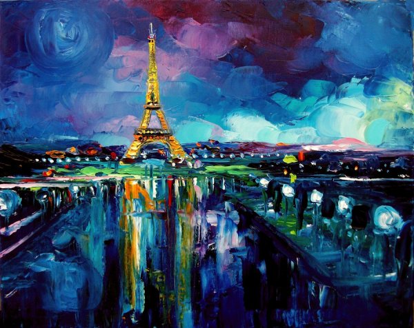 Parisian Night by Sagittarius Gallery